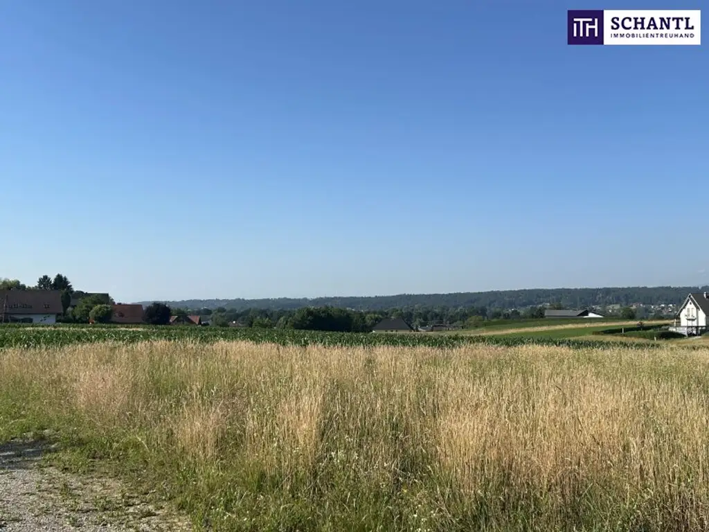 Traumgrundstück mit Weitblick in familiärer Wohnlage! In 8501 Lieboch!
