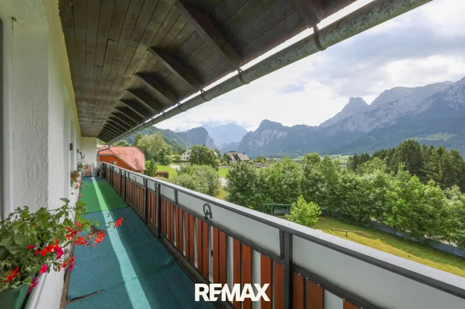 Ausblick Balkon