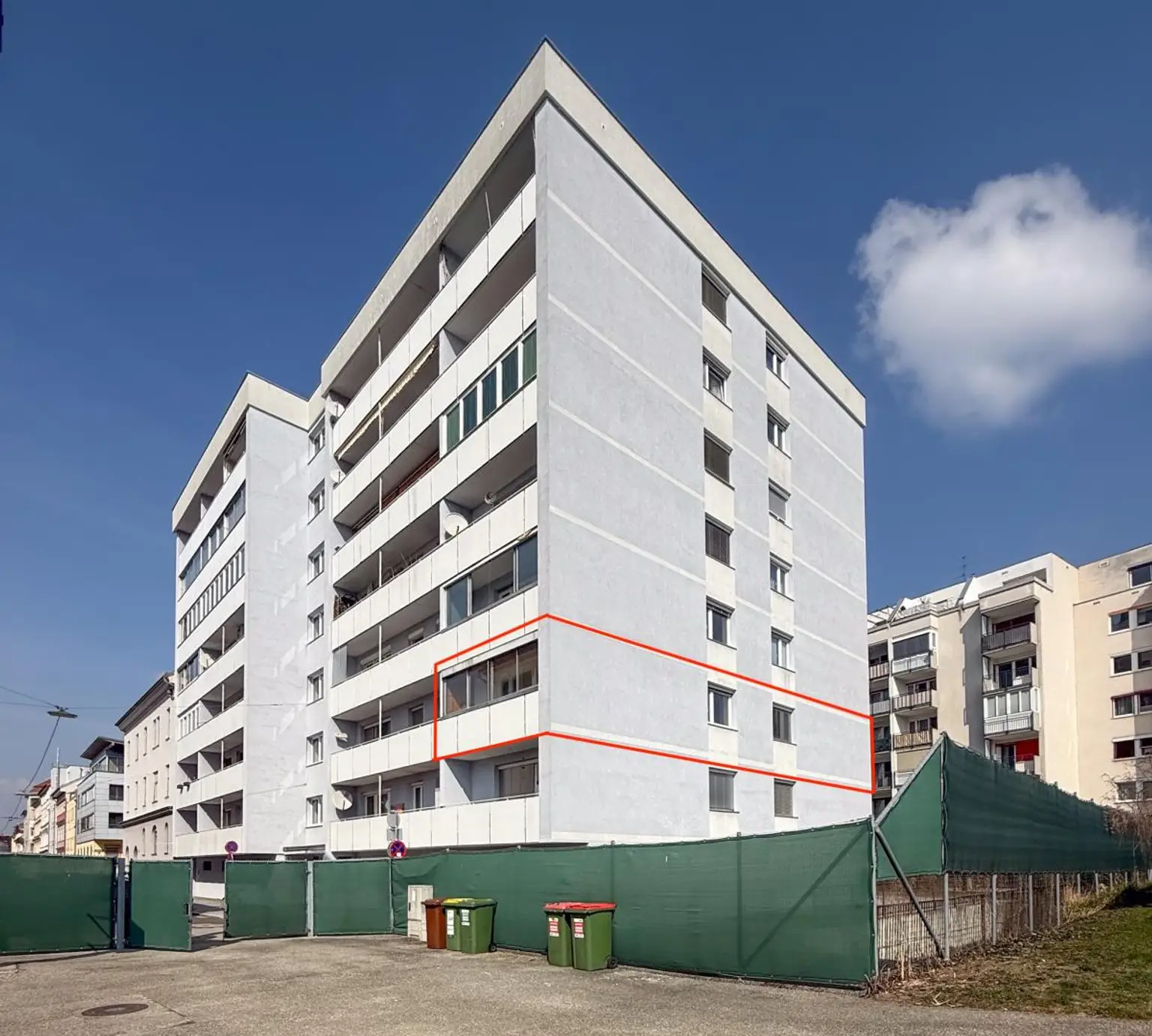 Ansicht Wohngebäude