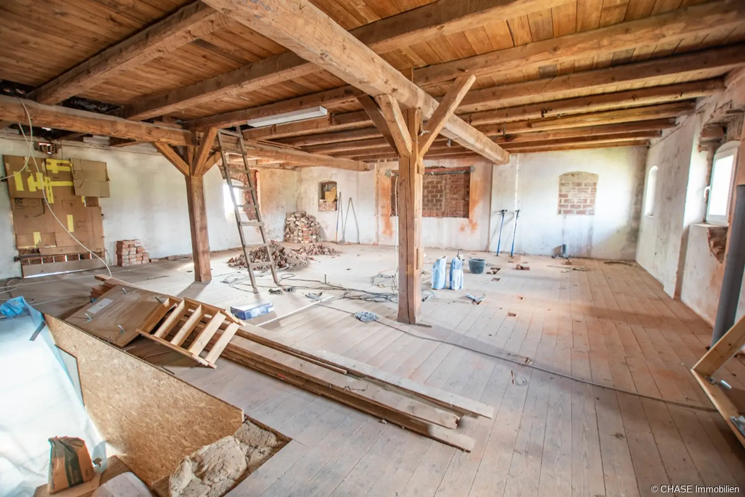 Ausbaureserve 3. Obergeschoss Mühlengebäude