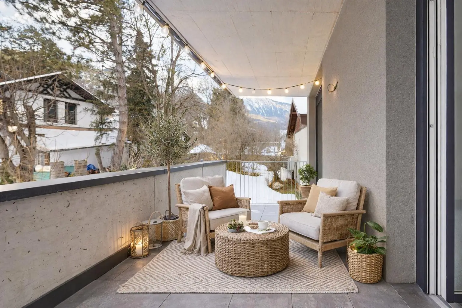 Wohnung - Balkon Visualisierung