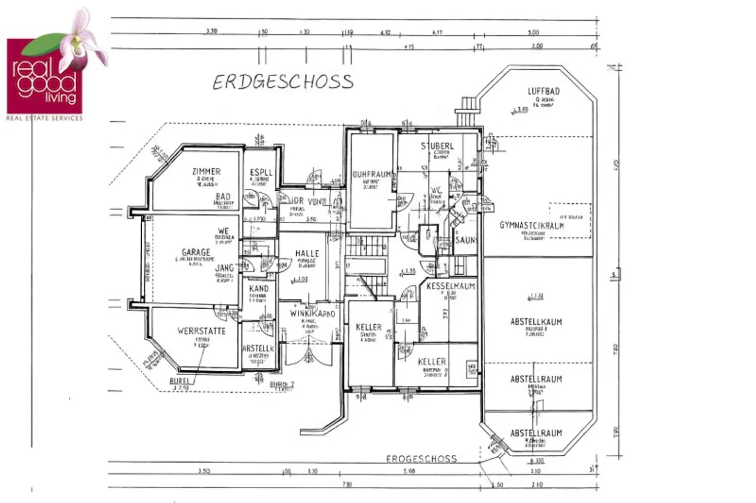 Exklusive Villa mit Pool, Terrassen, Wintergarten & großer Garage in Klosterneuburg-Weidling