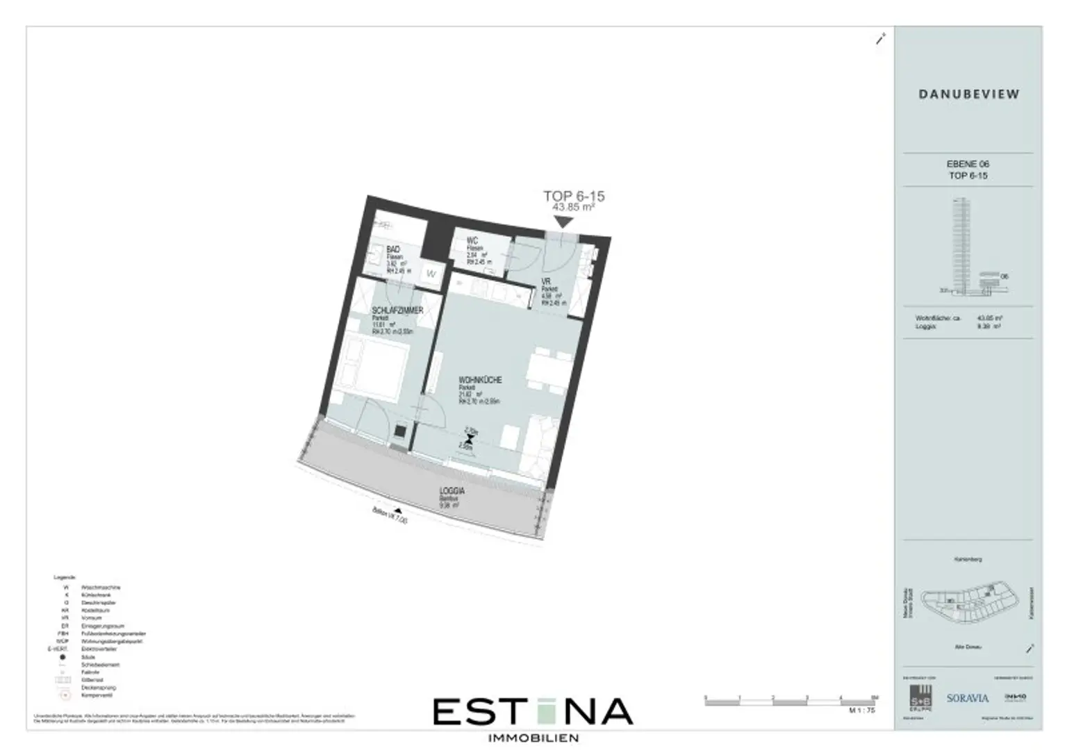 Neubauwohnung perfekt für Pärchen geeignet - Nähe Stradbad Alte Donau