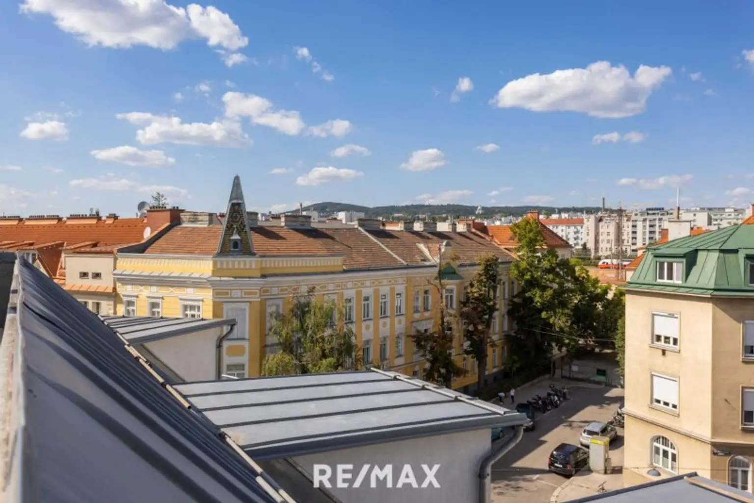 Dachterrassen-Ausblick