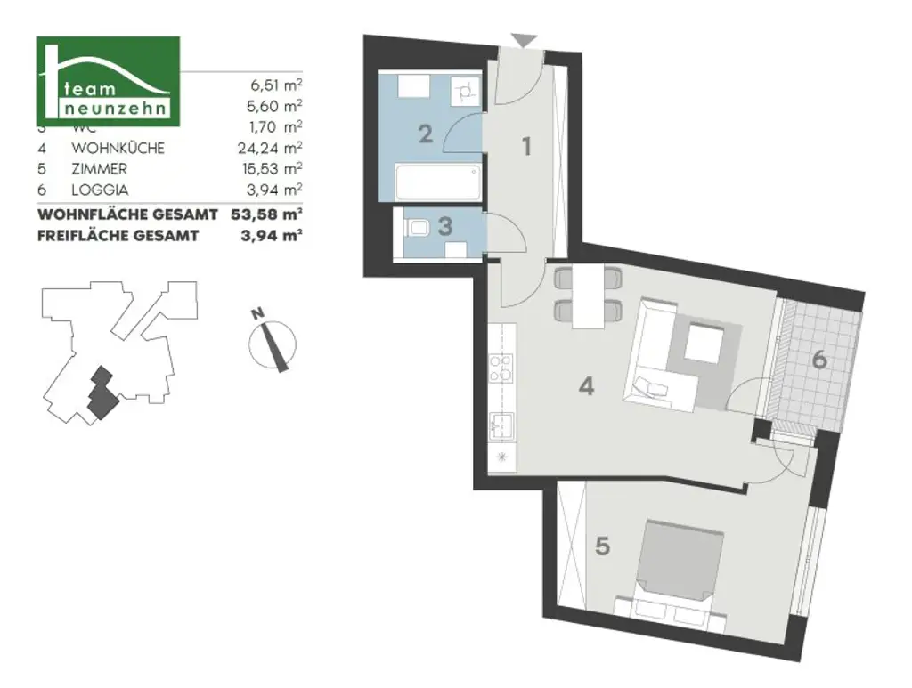 FLAIR City living - Moderne Wohnung nahe S-Bahn Atzgersdorf in toller Anlage! - JETZT ZUSCHLAGEN