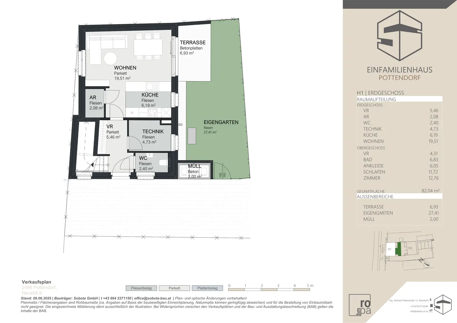 LEISTBARES - MODERNES EINFAMILIENHAUS MIT EIGENGARTEN – BELAGSFERTIG | LUFTWÄRMEPUMPE | 2 PARKPLÄTZE
