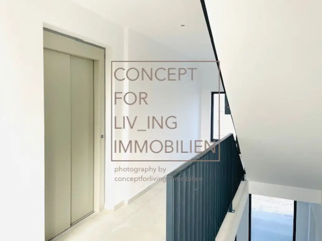 Exklusiv. Trendy. Coole Architektur. 63m2 Dach-Terrassen-Maisonette. Garage. Beziehbar: ab FJ/SO 2026. Erstbezug. Ideale Anlegerwohnung