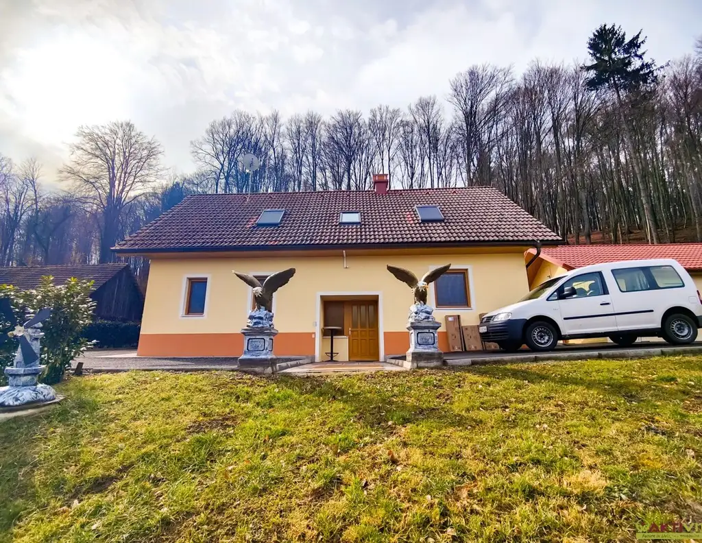 Landhaus mit über 3,8 ha Grund in Naturlage. - Wohnkomfort & Landwirtschaft vereint.