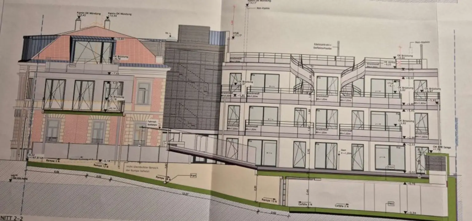 Bauträgerprojekt in gefragter Wohnlage nahe dem Zentrum von Korneuburg – 12 Wohnungen, 16 Tiefgaragenplätze