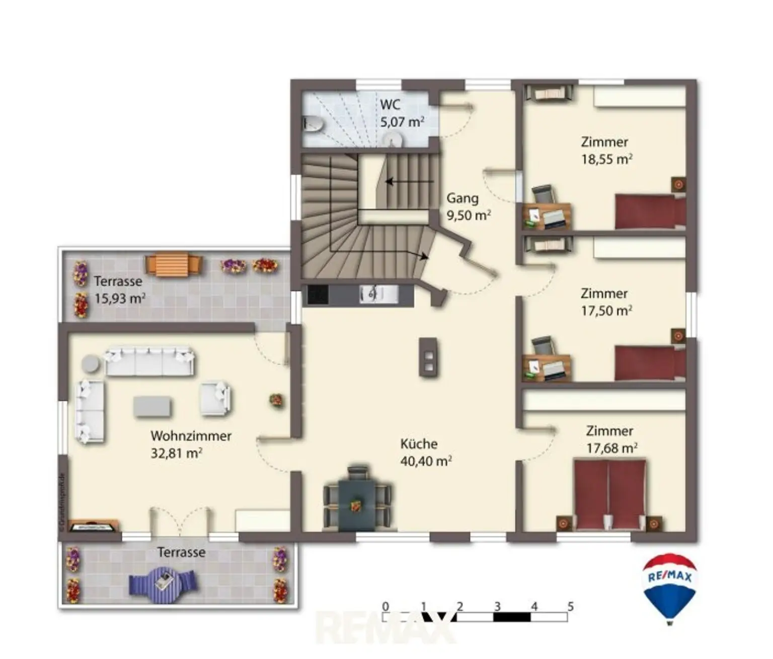 Grundrissplan OG Gleinstätten 122 8443