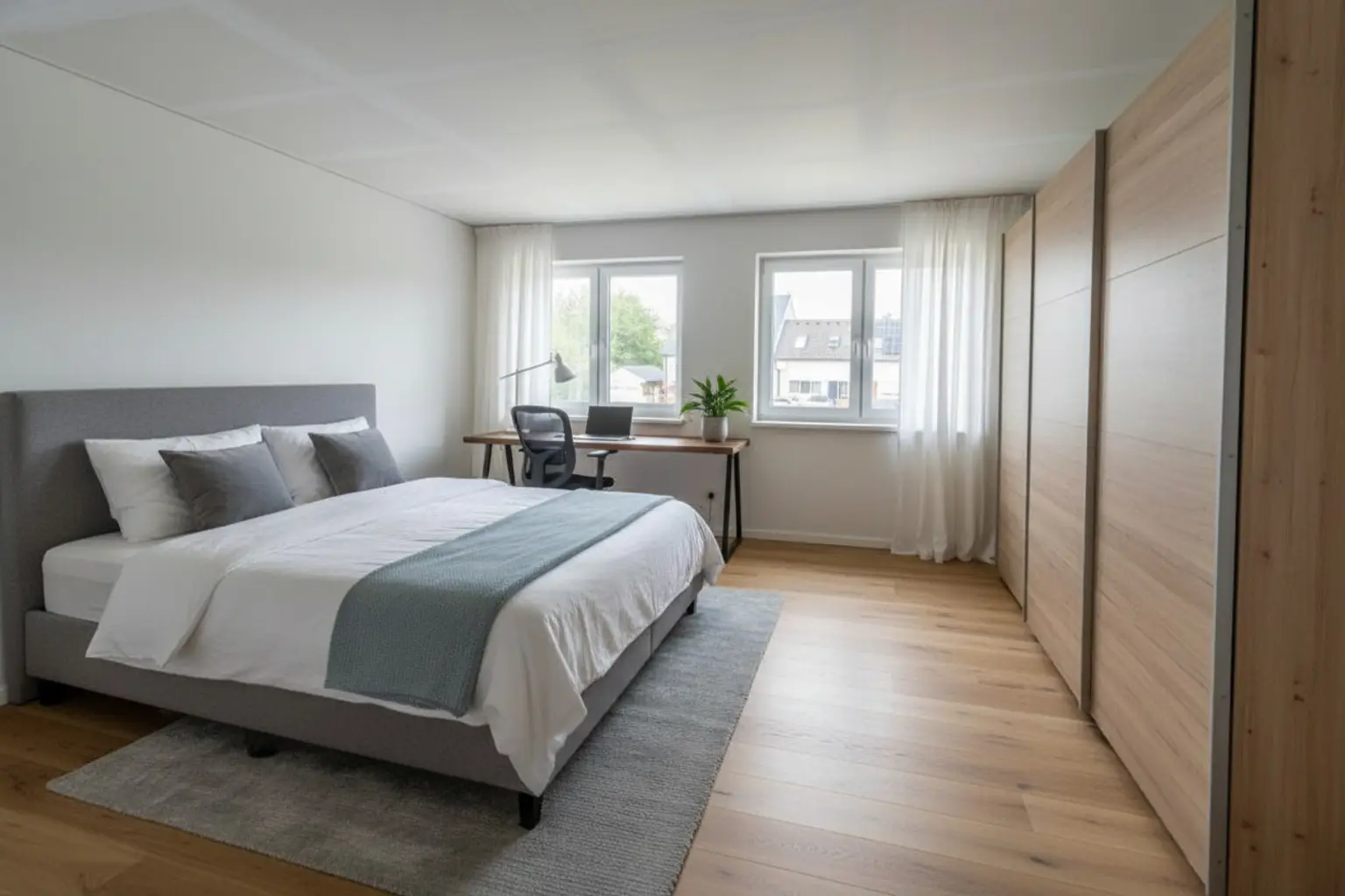 Schlafzimmer; KI generiert!