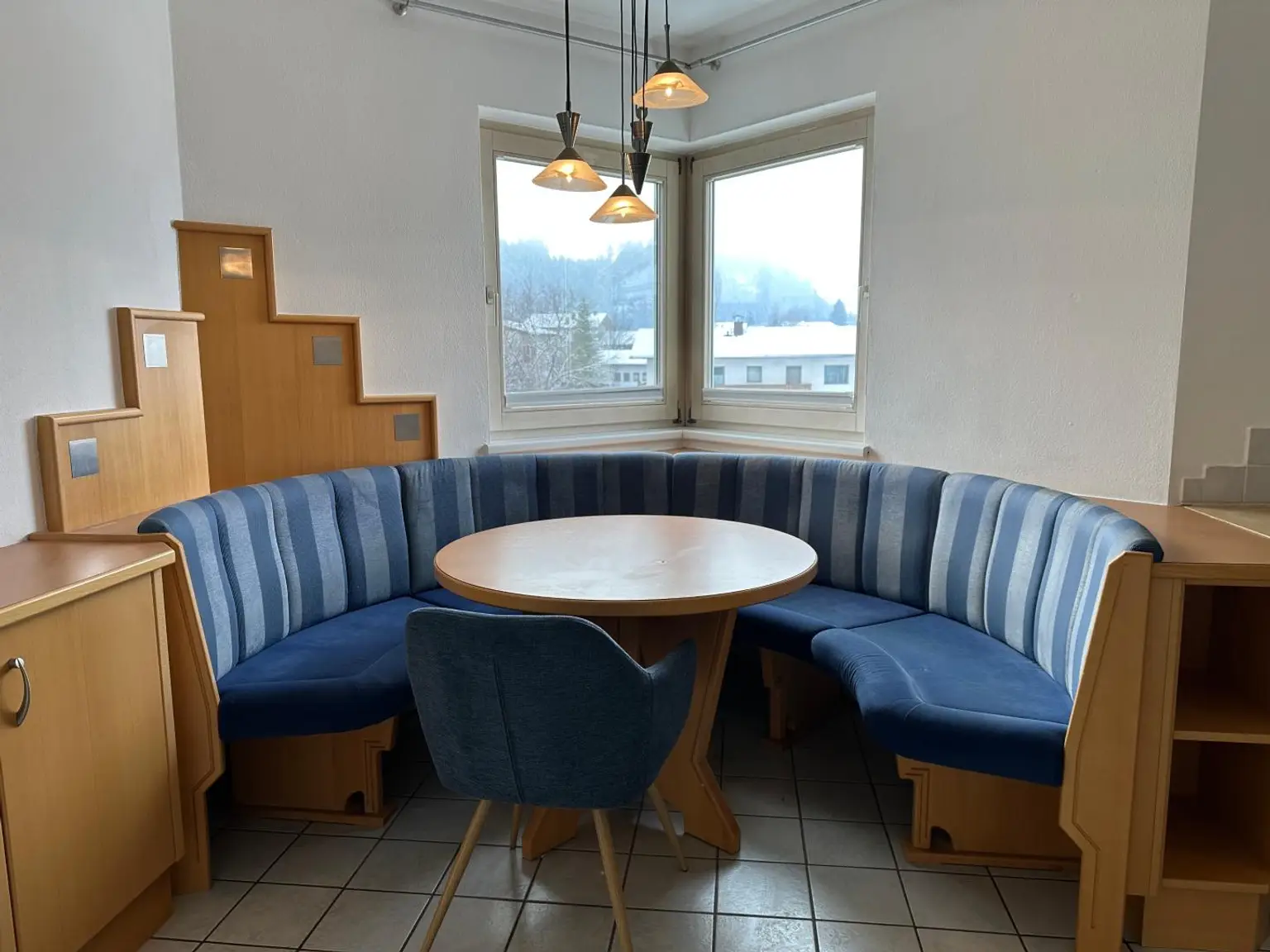 schöner Essplatz im Erker