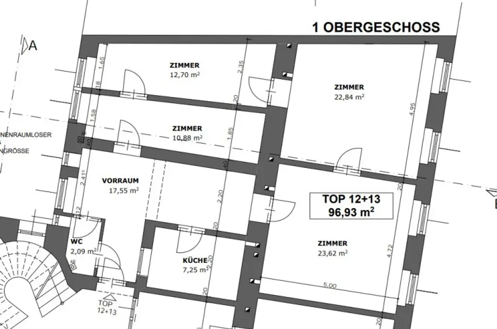Großzügige 3-Zimmer Wohnung im 1. Obergeschoss mit Lift - Nähe U3/U4 Landstraße