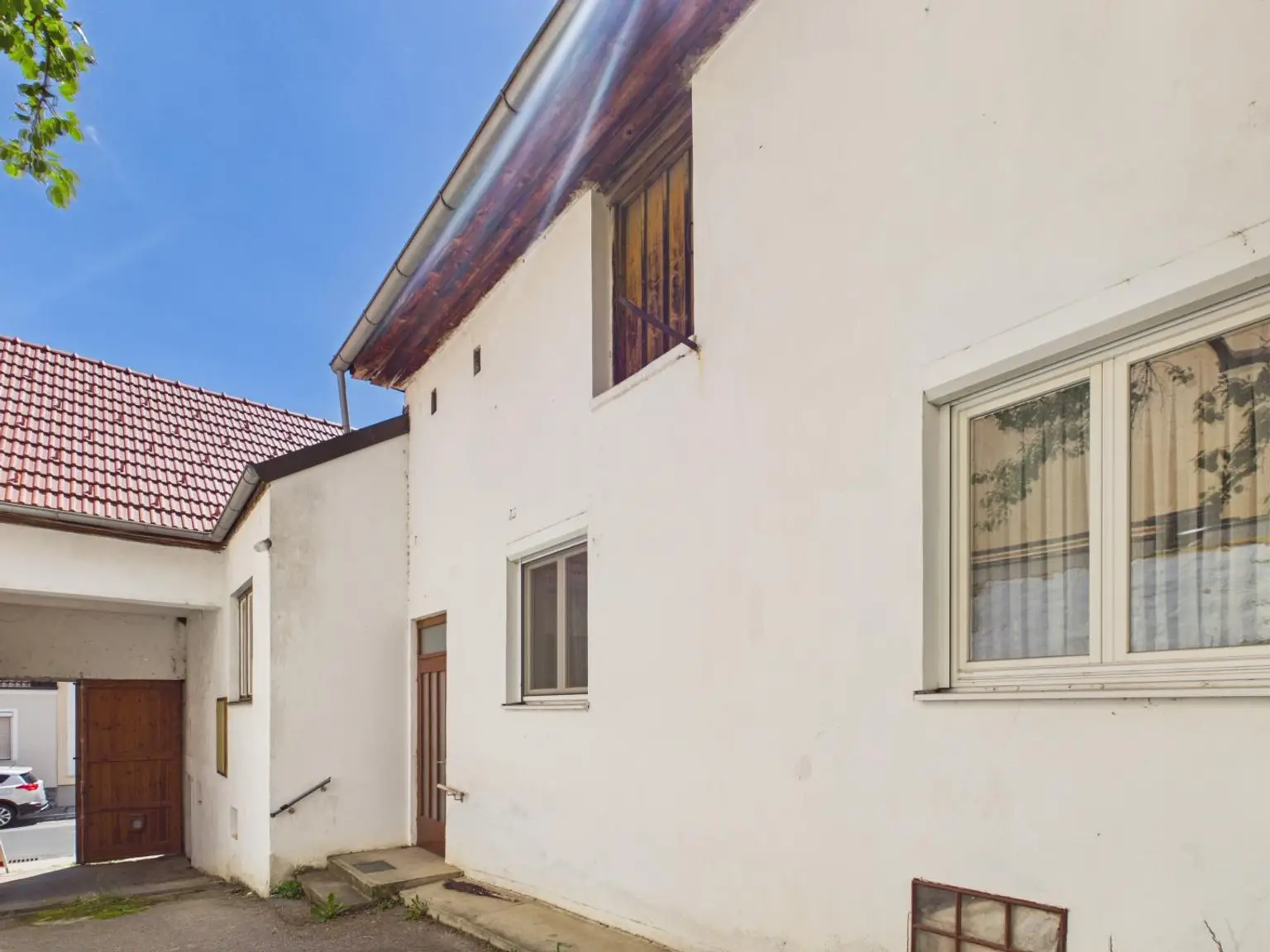 Haus seitlich