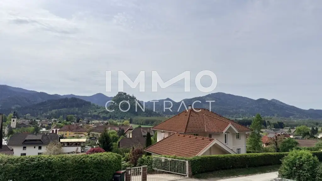 Modernes Griffner-Architektenhaus mit Burgblick