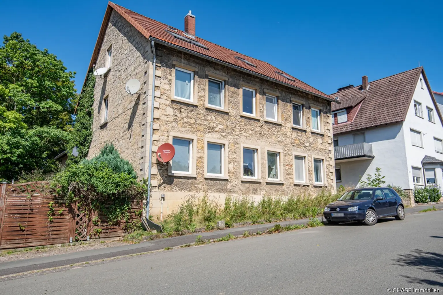 Bodenansicht schräg