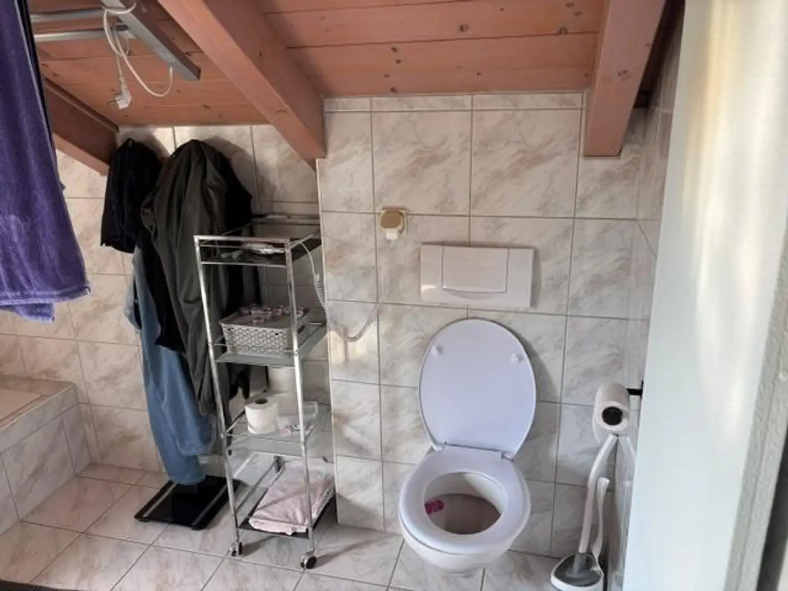 WC im Badezimmer
