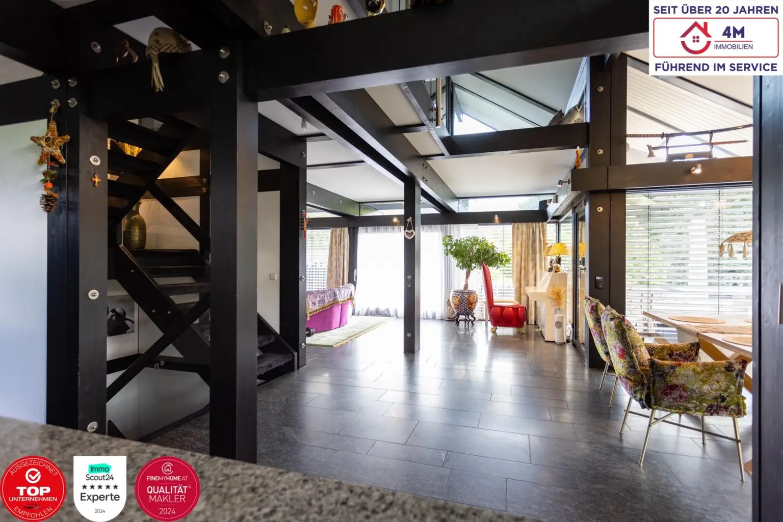 🏡 Exklusives HUF Architektenhaus in Maria Gugging! Anzahlung 450.000,00 Euro diskret & direkt vom Eigentümer finanzieren!