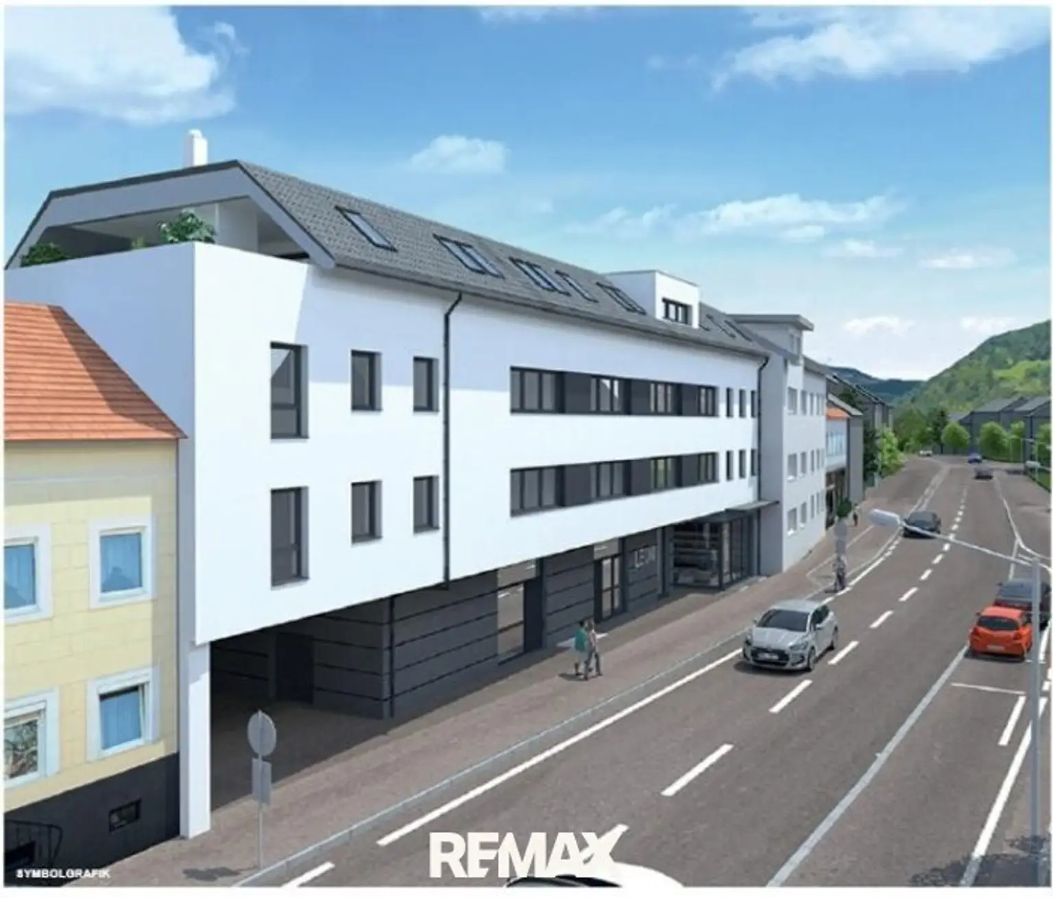Leonfeldner Straße Ansicht Vision