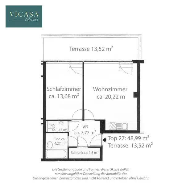 4 m Raumhöhe im Dachgeschoss - Mariahilfer Str. - Klimatisiert