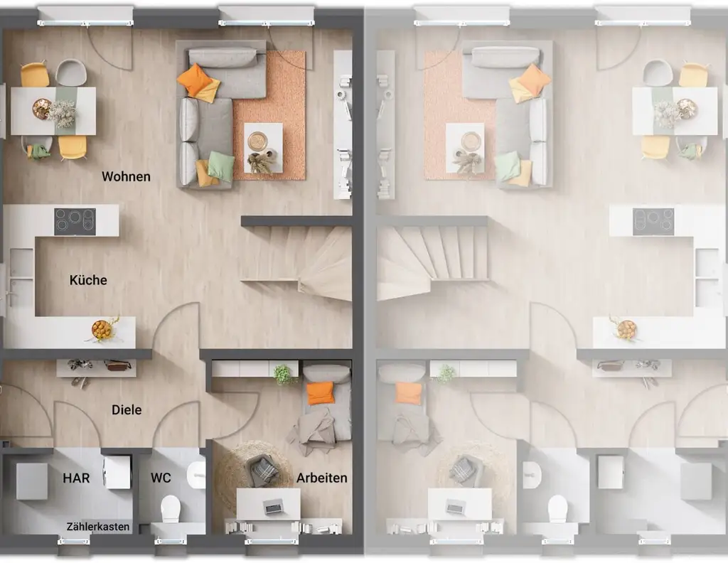 Einfamilienhaus in Polling mit ca. 110 m2 in Massivbauweise inkl. Grundstück sucht neuen Eigentümer