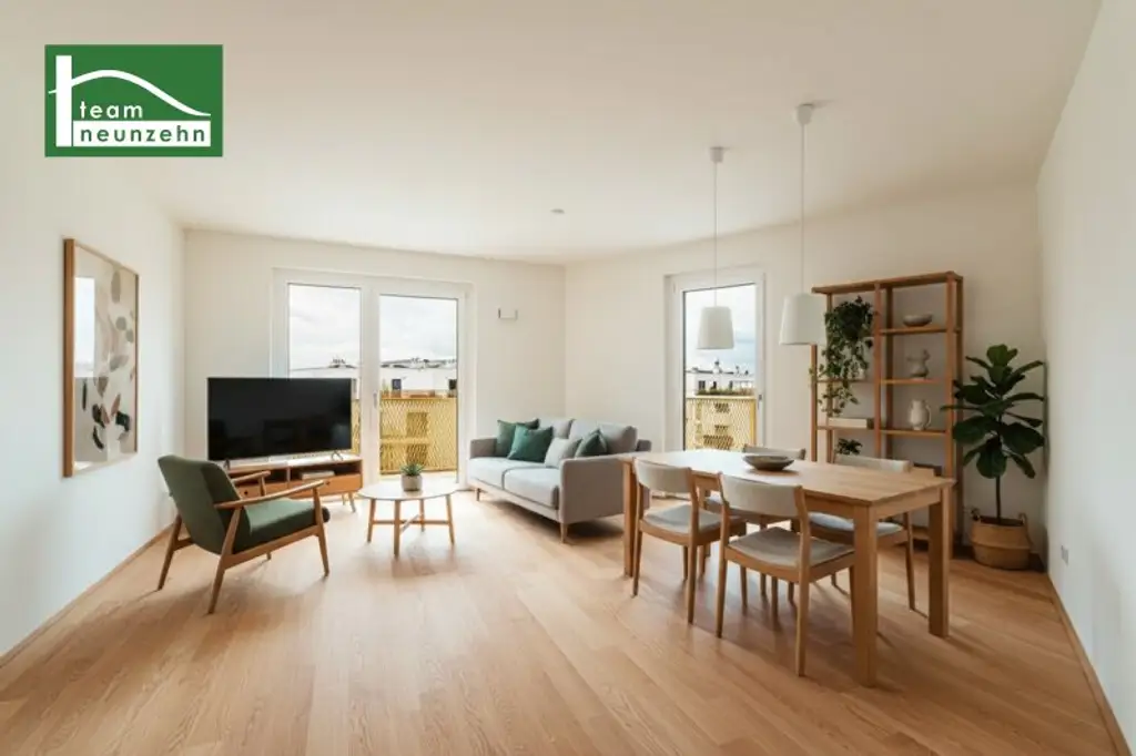 Sie werden es lieben – durchdachte Grundrisse mit Freiflächen im Grünen – Niedrig-Energie-Standard