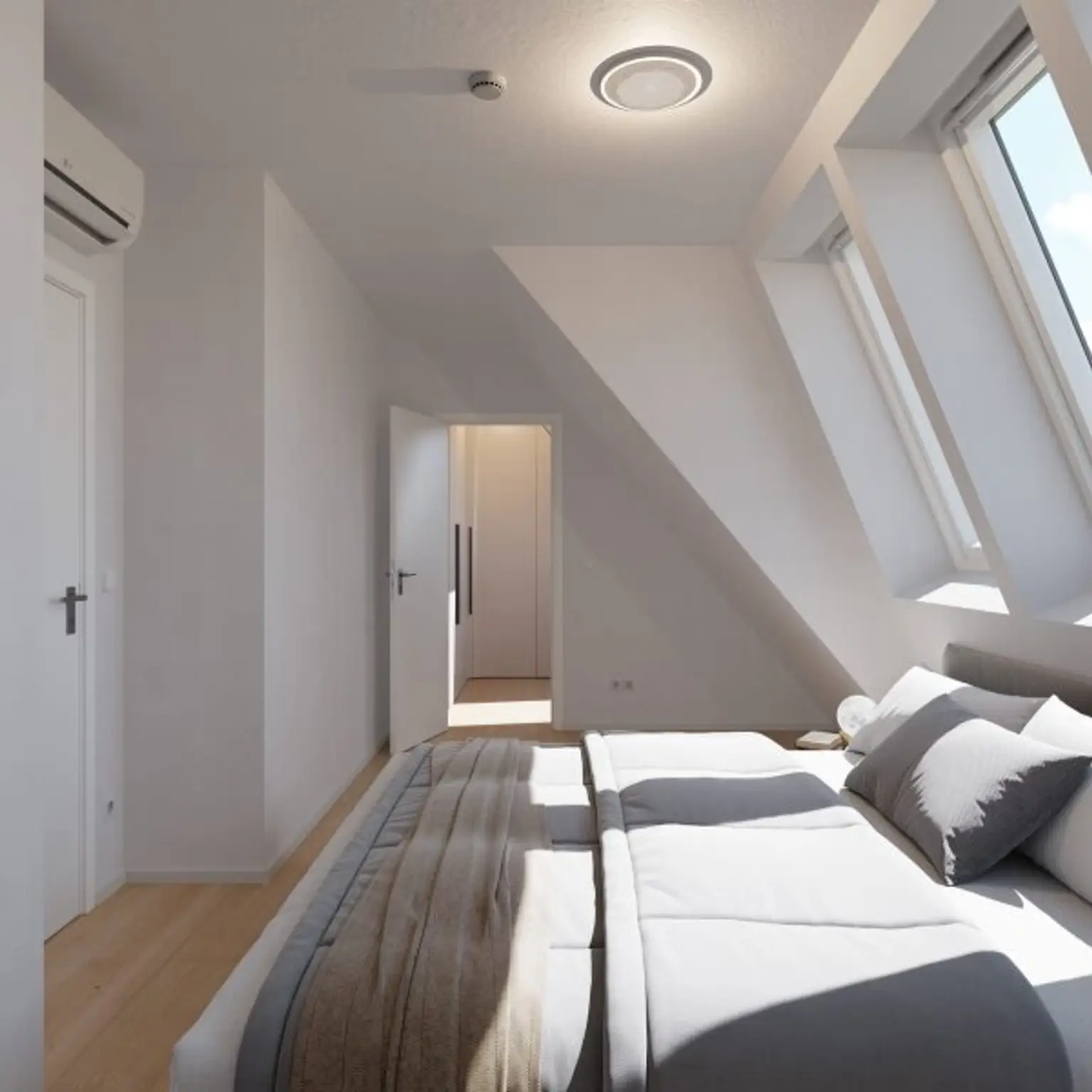 Wohnen mit Weitblick – stilvolle Dachgeschoßwohnung mit Balkon & Dachterrasse!