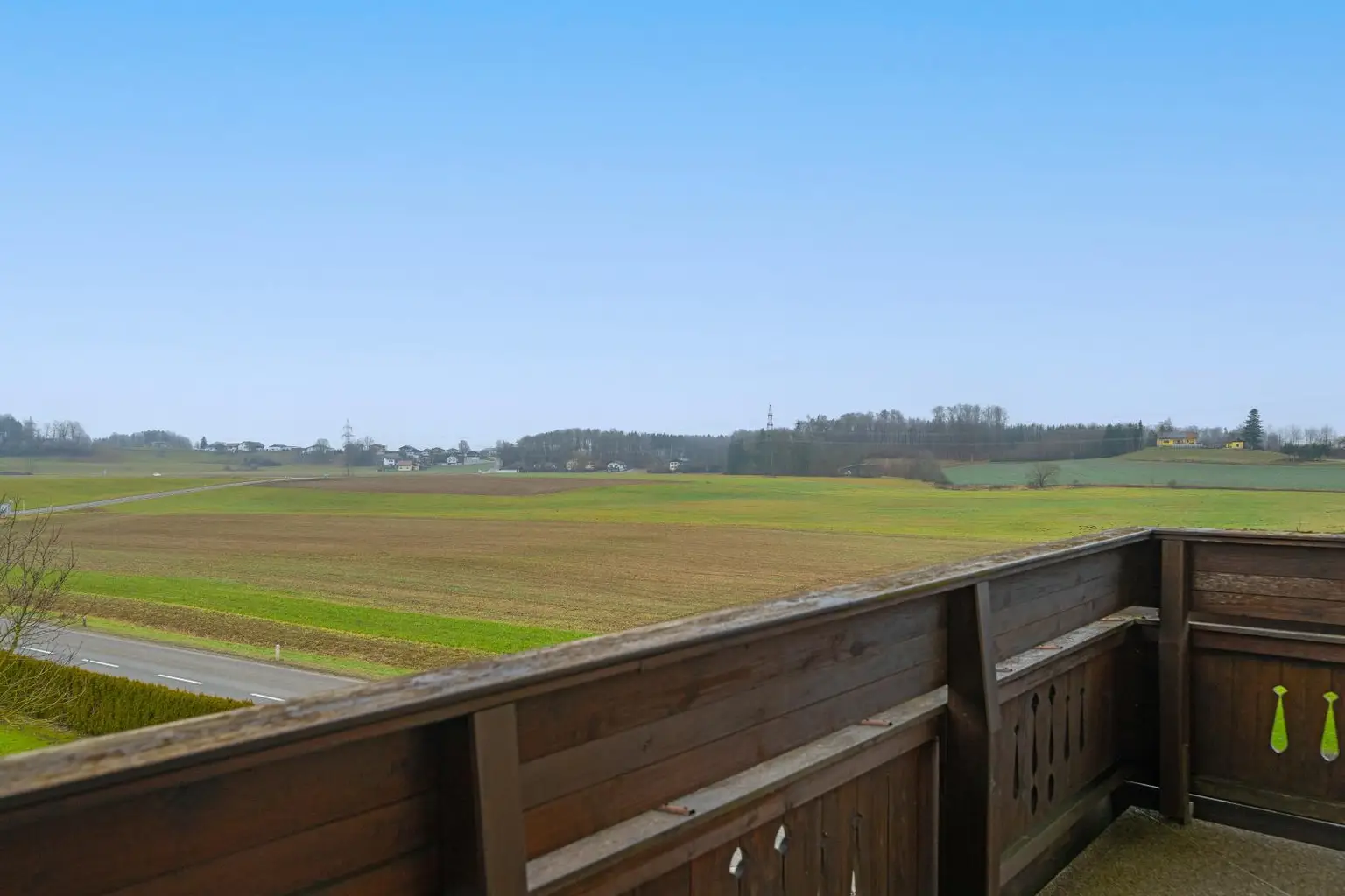 Bürobalkon Richtung Norden