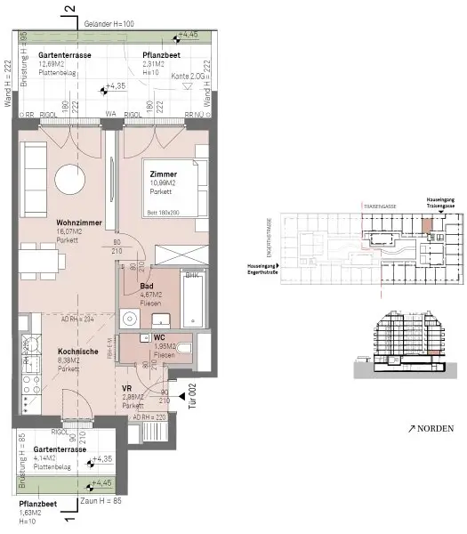PROVISIONSFREI - Modernes wohnen am Donauufer mit Donaublick!