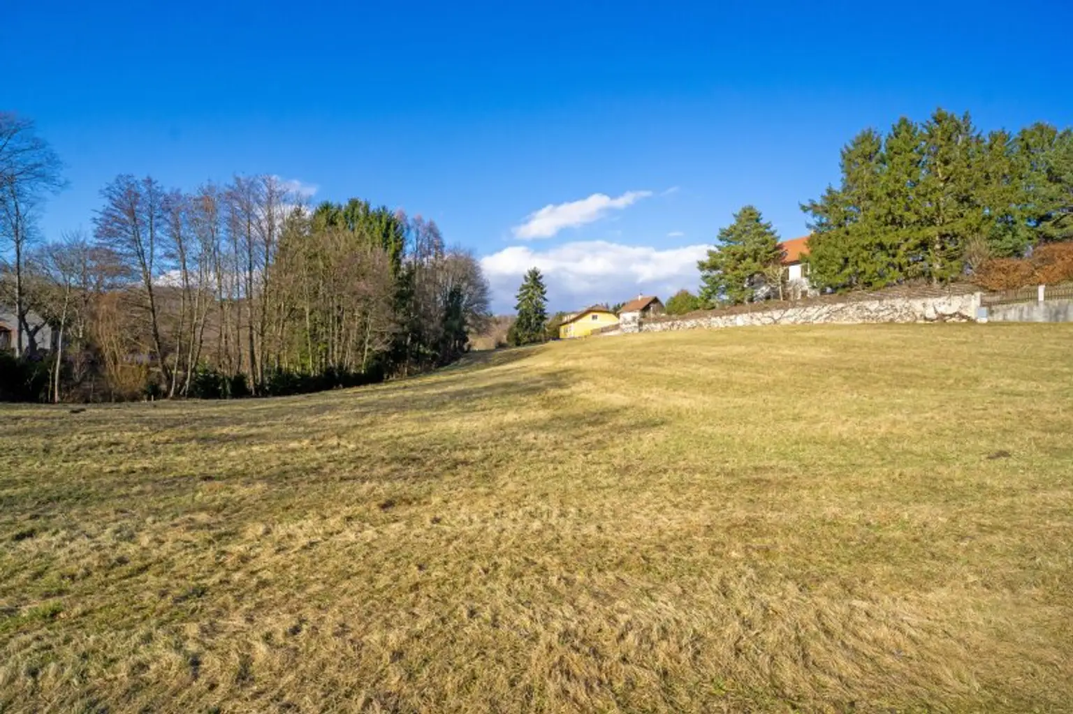 Mitte südl. Grundgrenze nach Norden