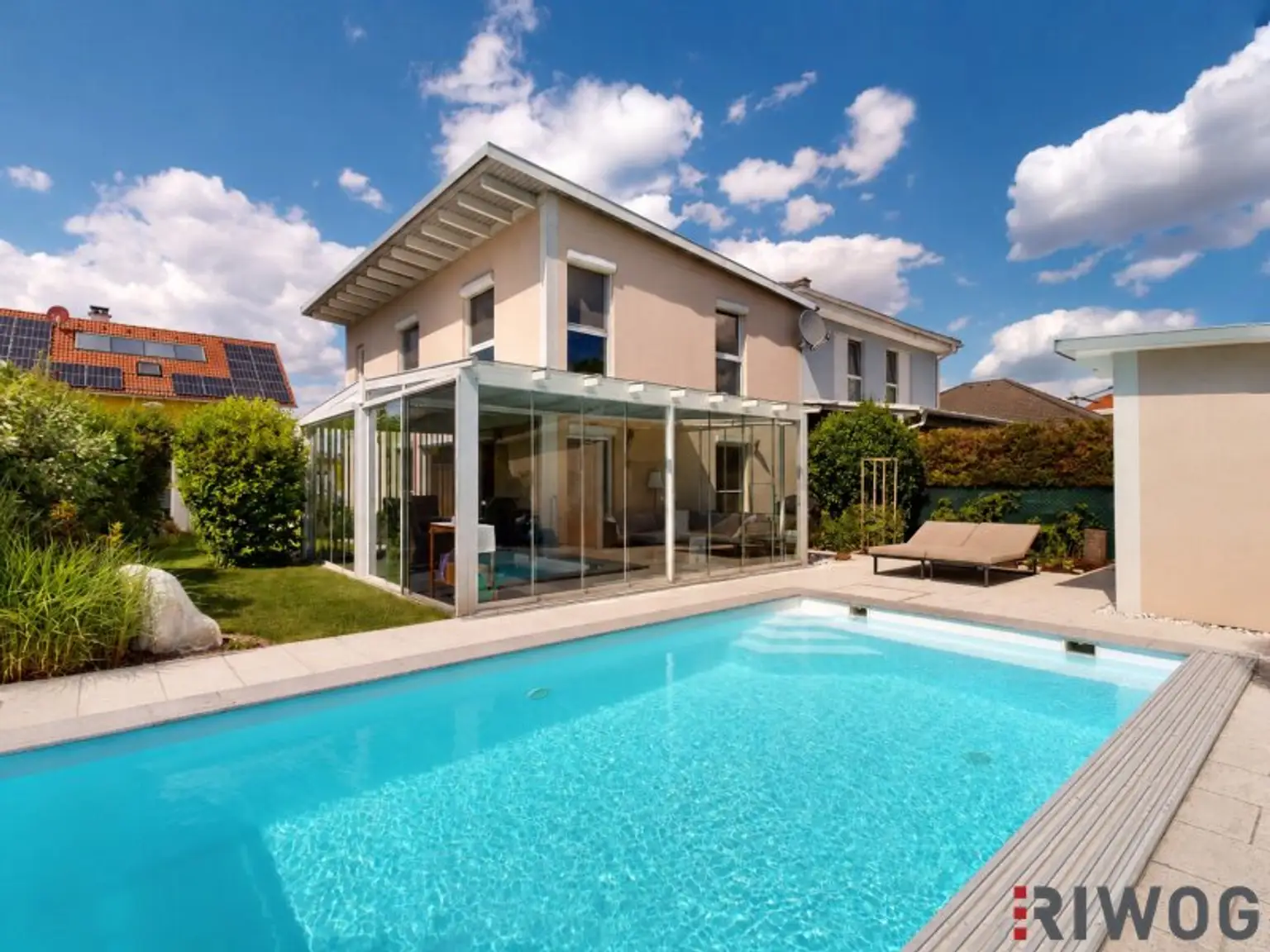 Ansicht Pool