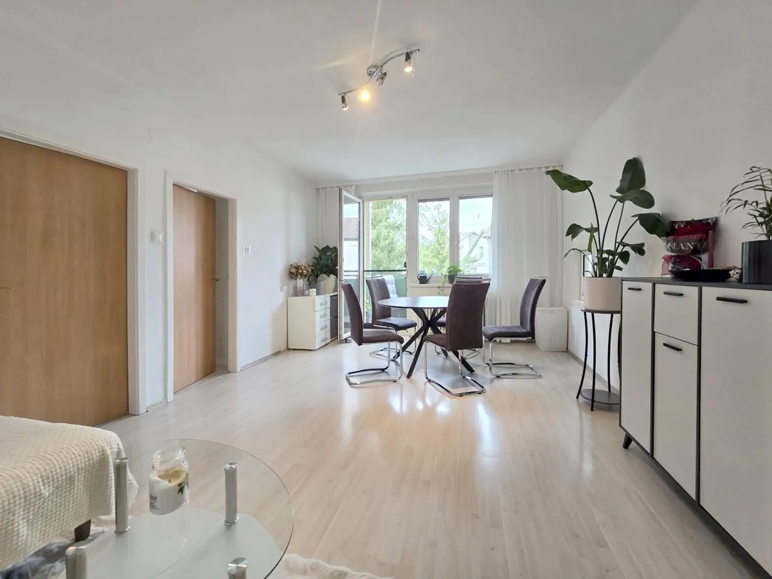 geräumiges Wohnzimmer