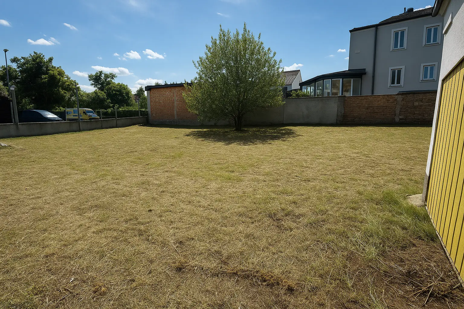 soviel Gartenfläche für Sie, teilen Sie es zu wie Sie es möchten