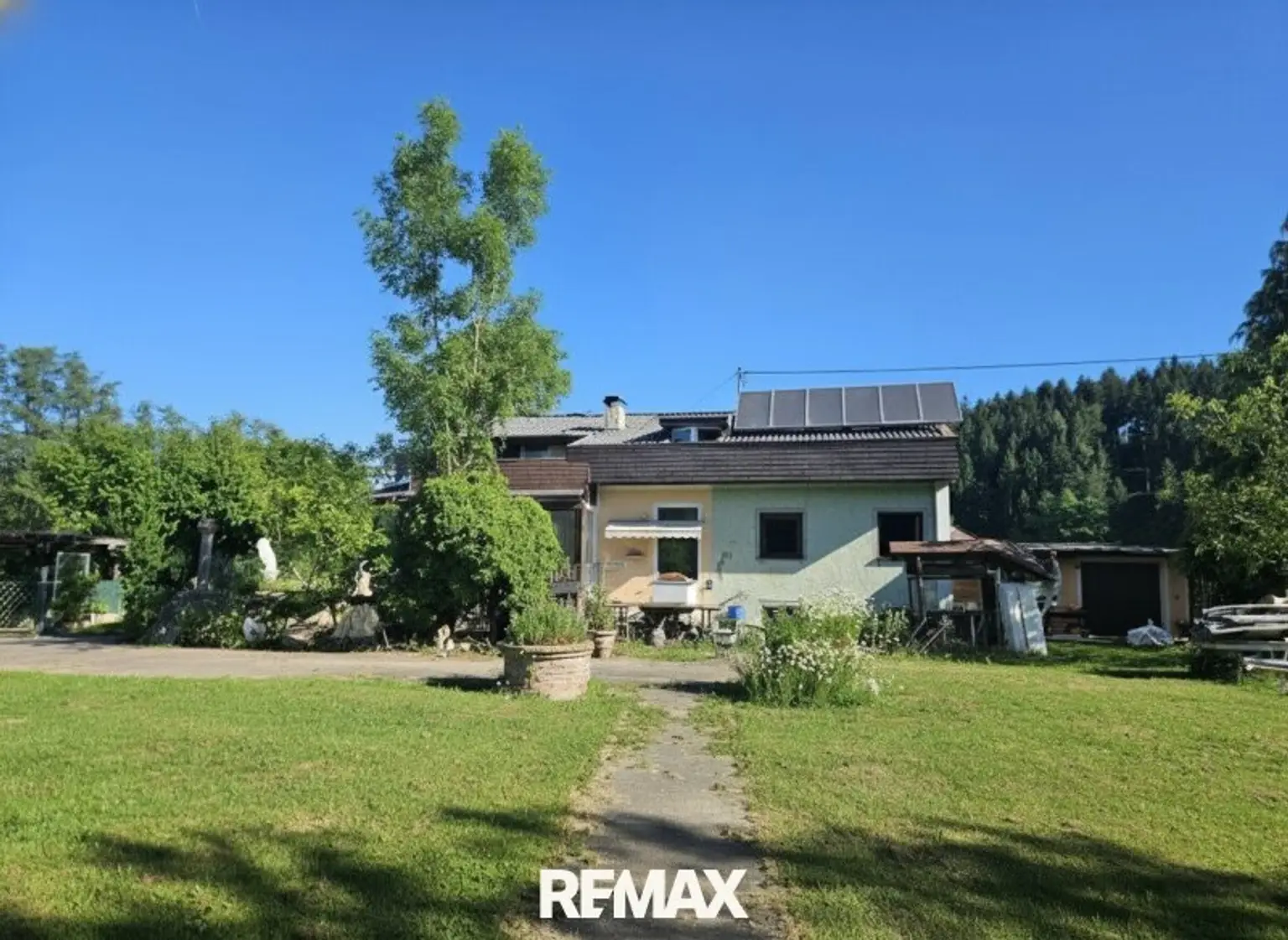 Blick vom Garten