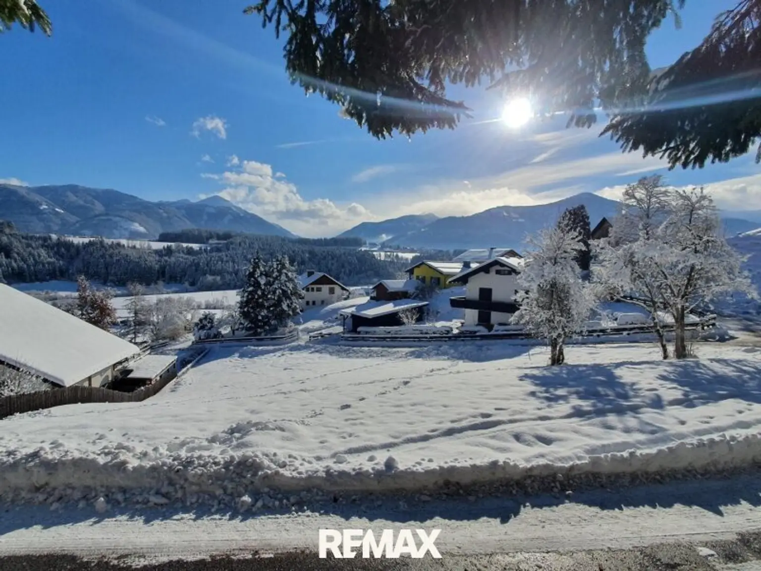 Ausblick Süd Winter