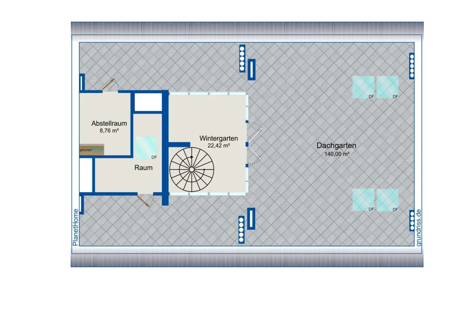 Grundriss Ebene 2