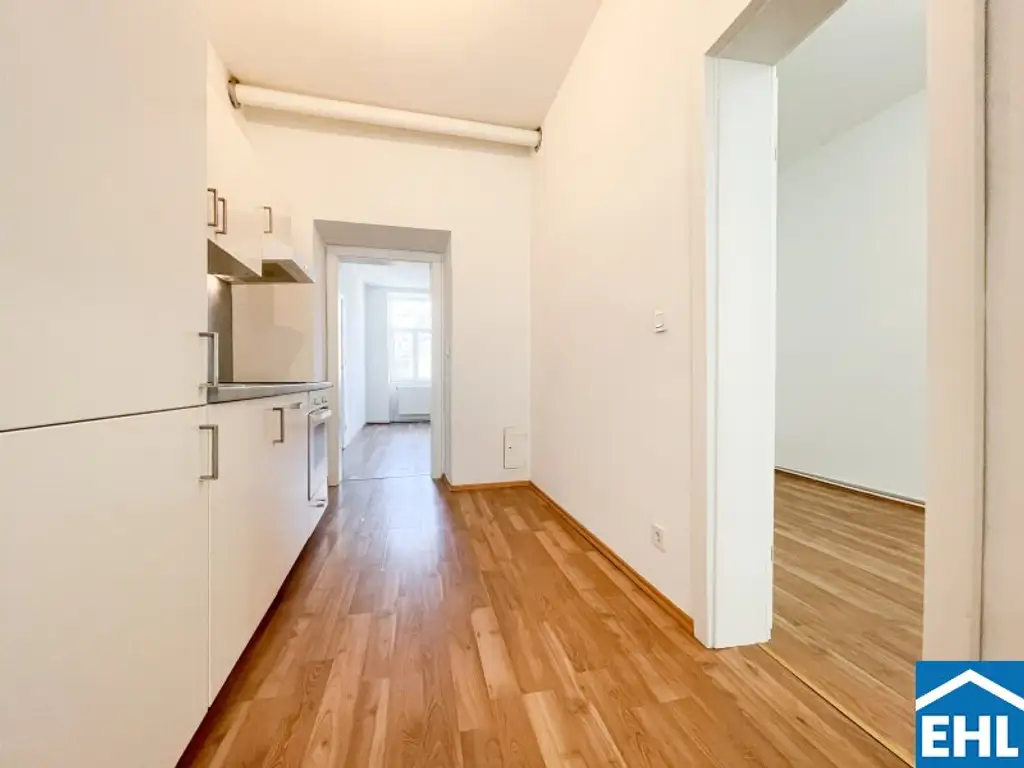 Gemütliche 3-Zimmer-Altbauwohnung mit separater Küche in U-Bahn-Nähe