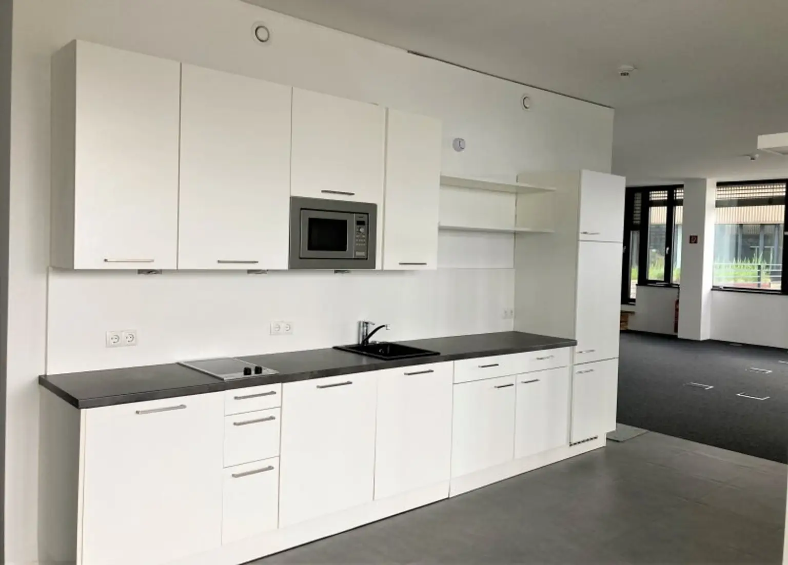 Top ausgestattete Bürofläche in Wien mit Terrasse und Tiefgarage in der Seestadt Wien