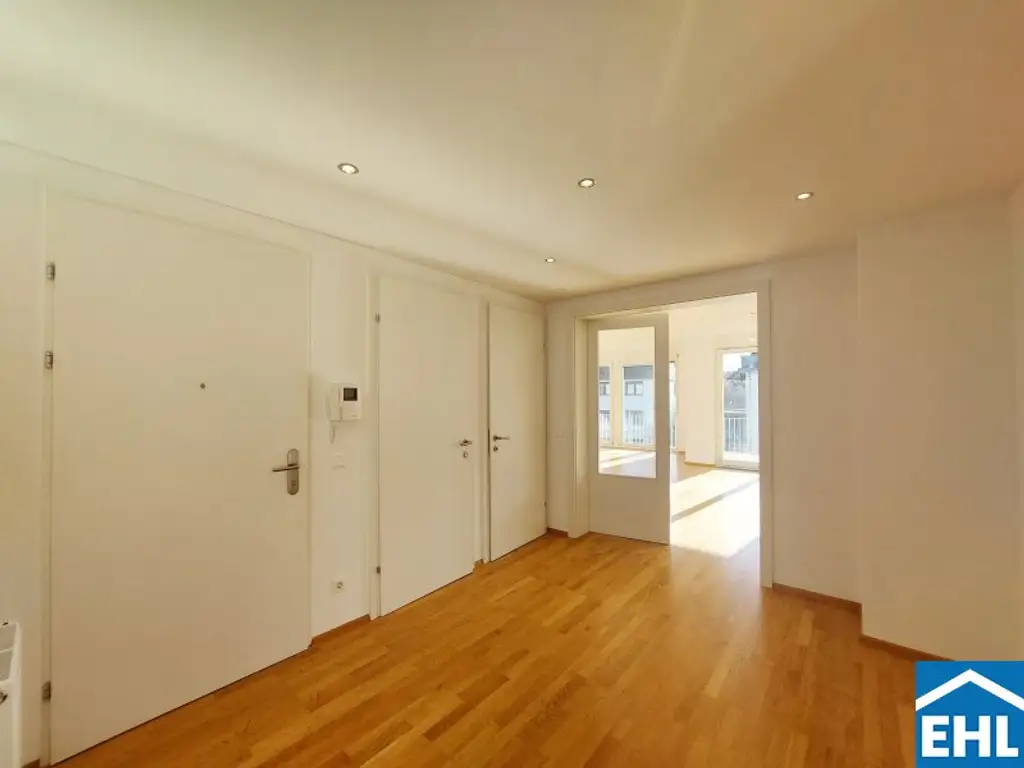 Großzügige 4 Zimmerwohnung mit Freiflächen am Kaasgraben