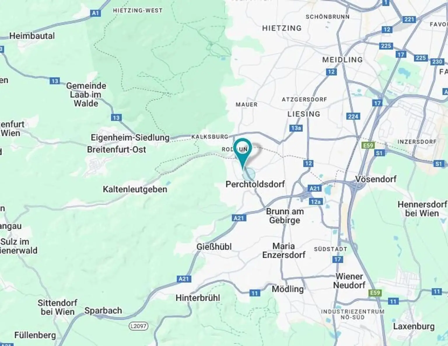 Großzügiges Baugrundstück mit Altbestand in zentraler Lage von Perchtoldsdorf!