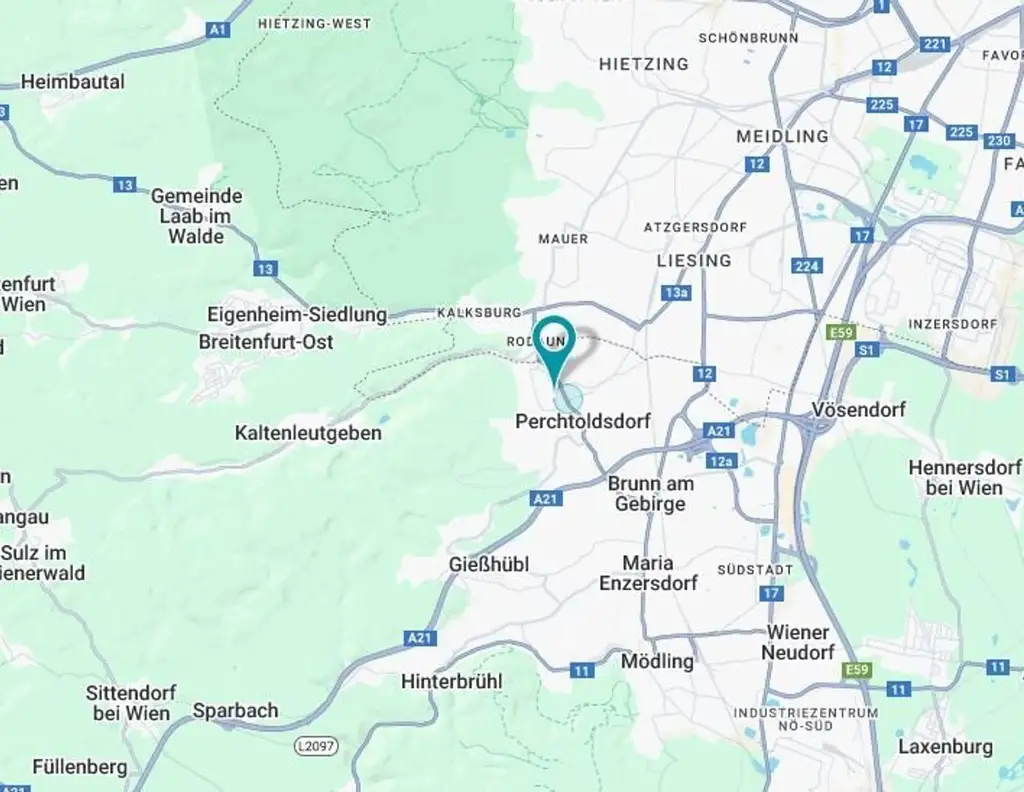 Großzügiges Baugrundstück mit Altbestand in zentraler Lage von Perchtoldsdorf!