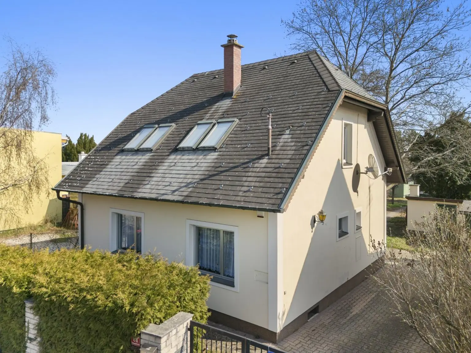 Perspektive von der Straße