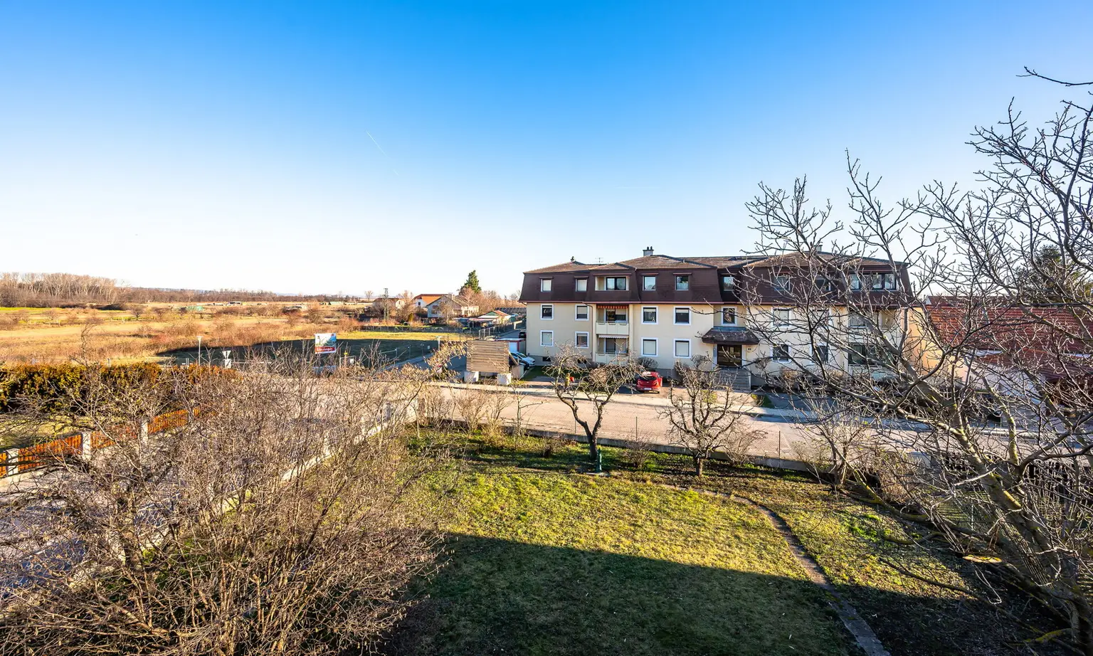 Ausblick vom 2. Stock