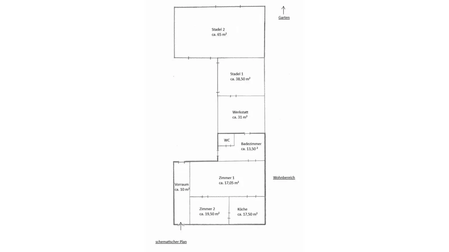 schematischer Plan