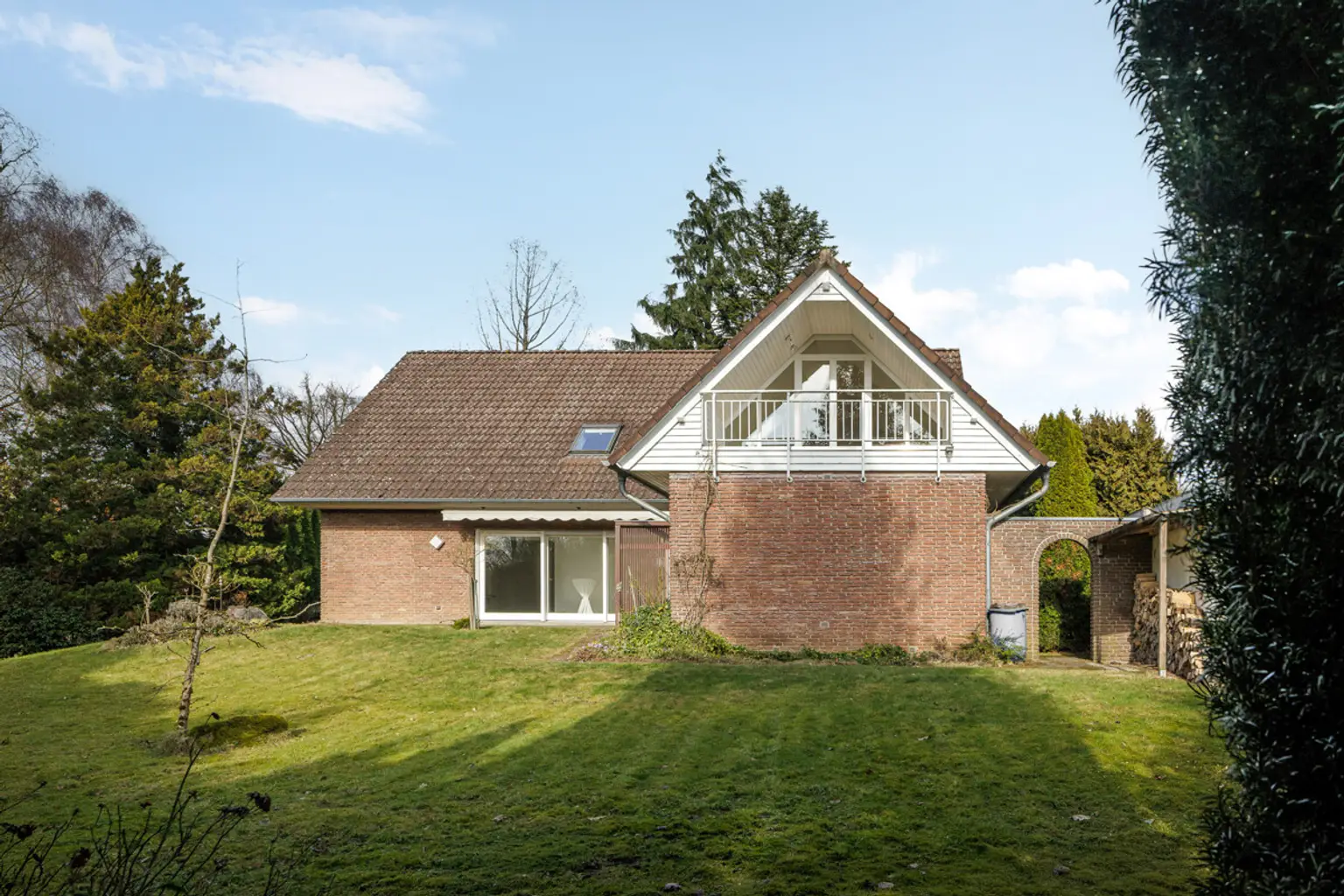 Blick aus dem Garten
