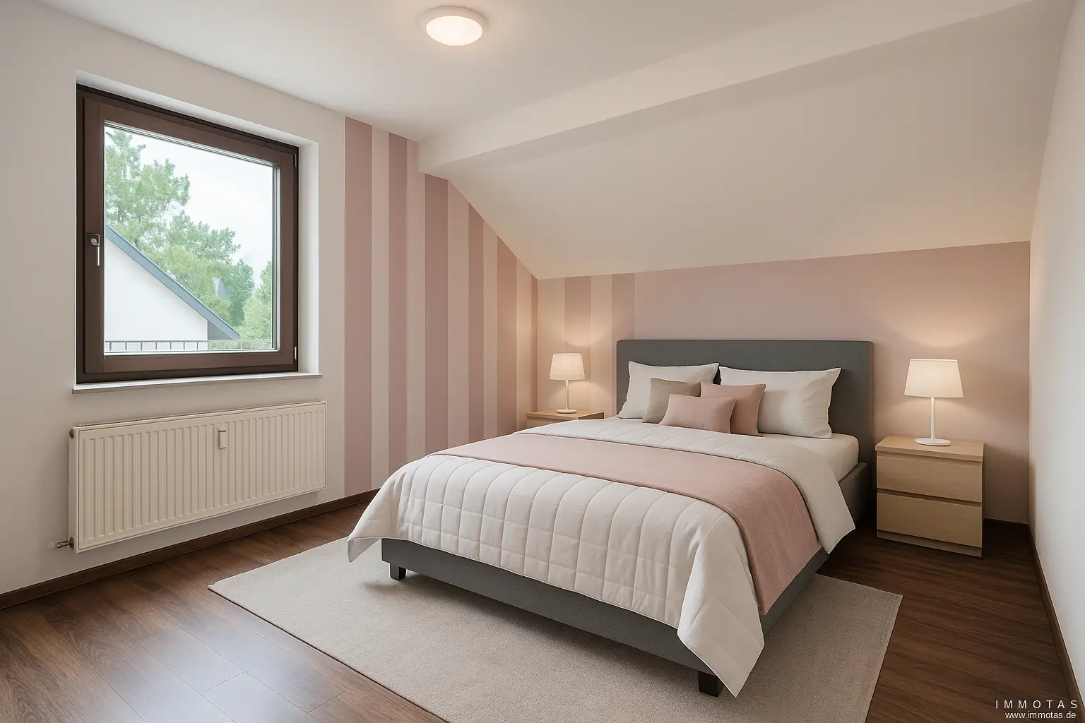 Schlafzimmer DG Visualisierung
