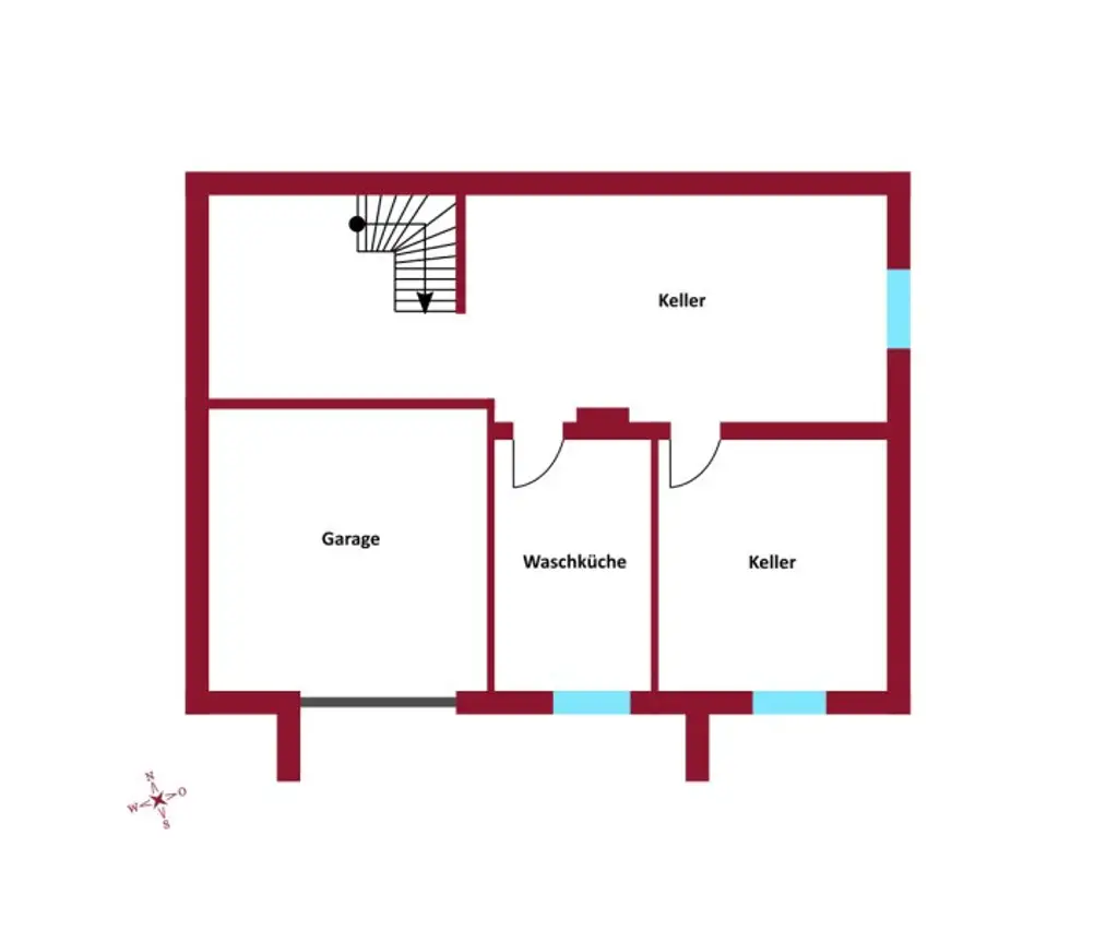 Einfamilienhaus mit Fernblick ins Grüne | Garage & Carport-Stellplatz | Südwest-Terrasse mit Sonnenschutz | Absolute Ruhelage I Voll unterkellert