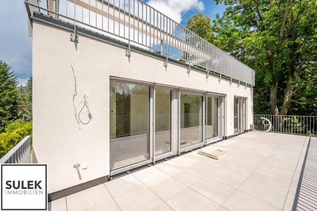Exklusiv Wohnen in Grünruhelage: großzügige 2 Zimmer Erstbezugswohnung mit südseitiger 30m2 Terrasse – jetzt vormerken & 9/25 einziehen!