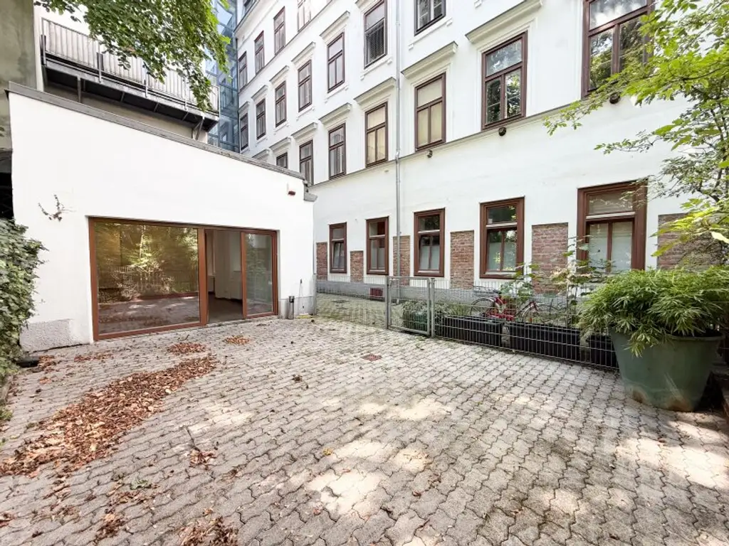 Geschäftslokal mit Eigengarten in 1070 Wien zu verkaufen
