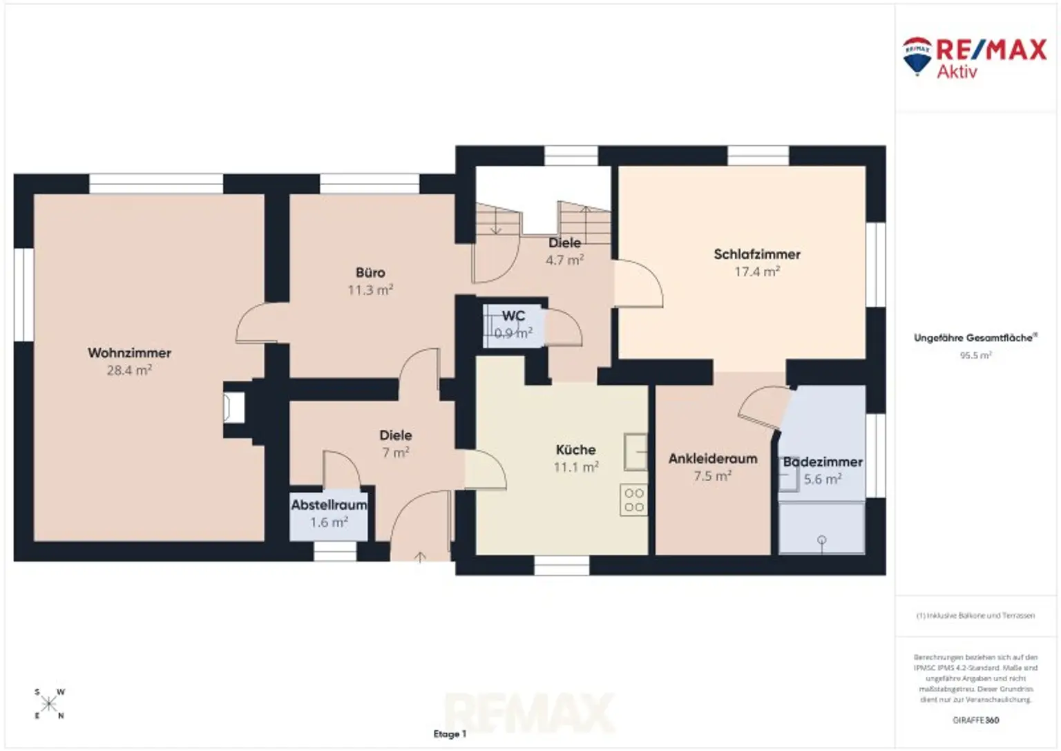 Plan Erdgeschoss